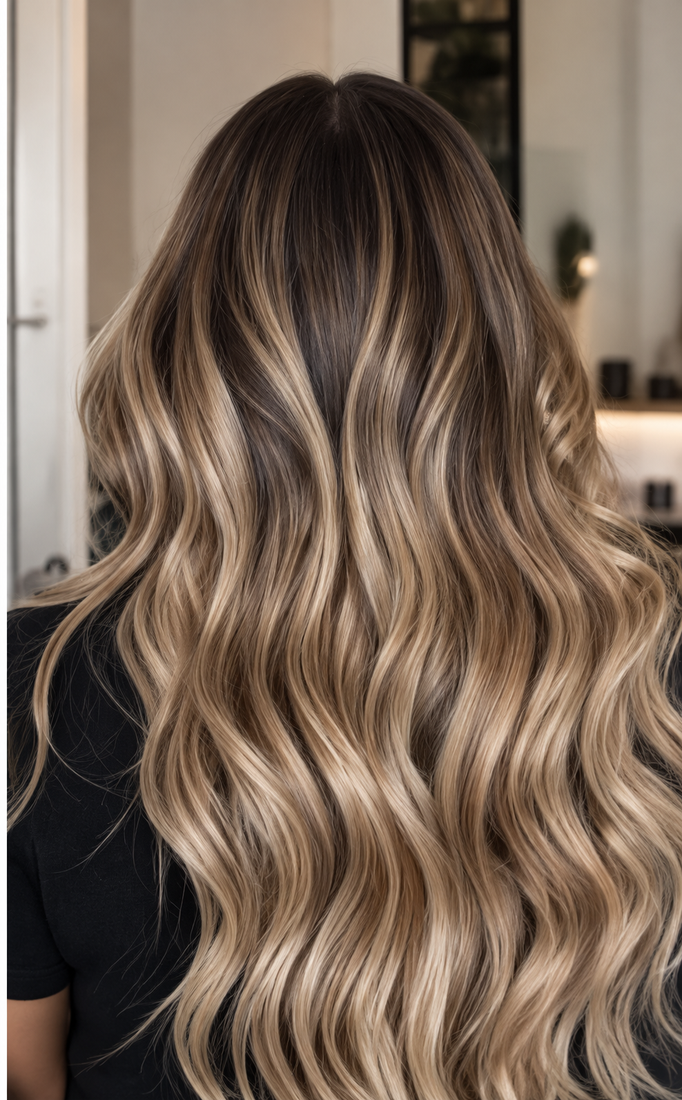 After hair transformation