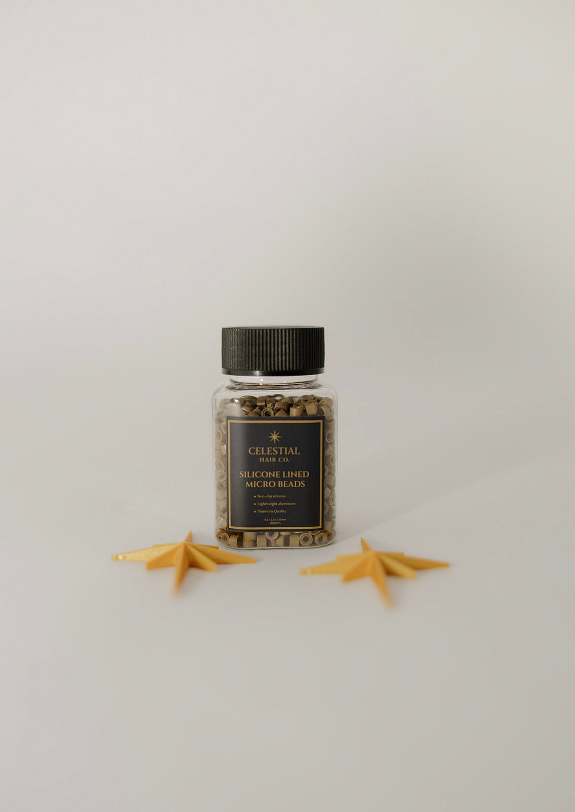 Celestial Silicone-Lined Micro Bead
