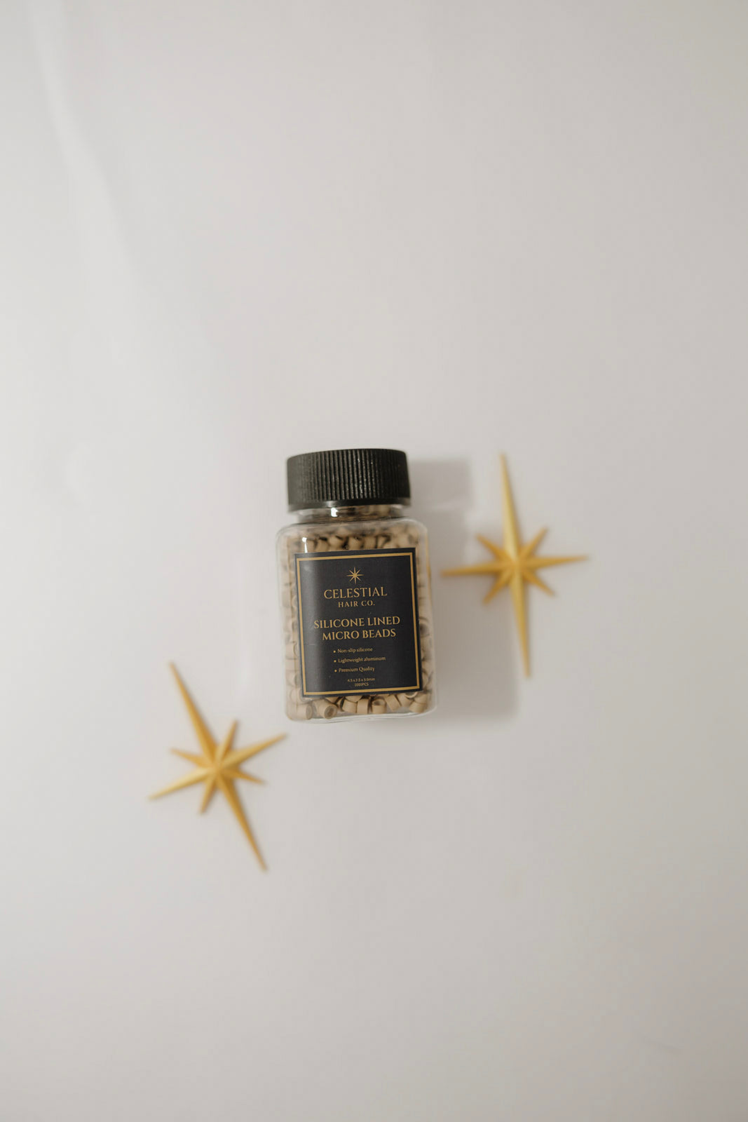 Celestial Silicone-Lined Micro Bead