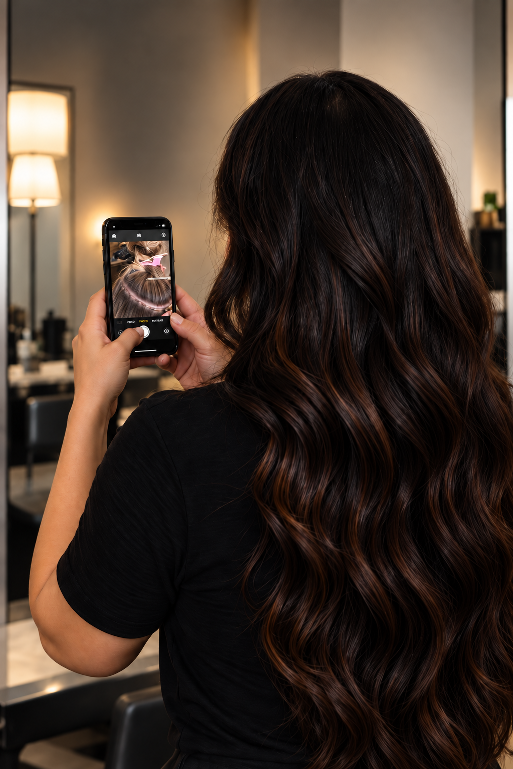 Before hair transformation