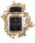 Celestial Silicone-Lined Micro Bead