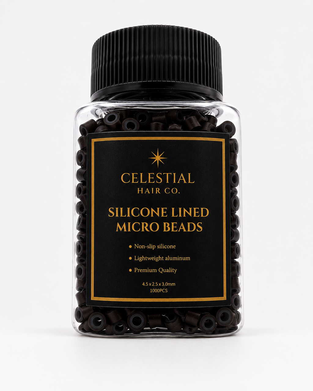 Celestial Silicone-Lined Micro Bead